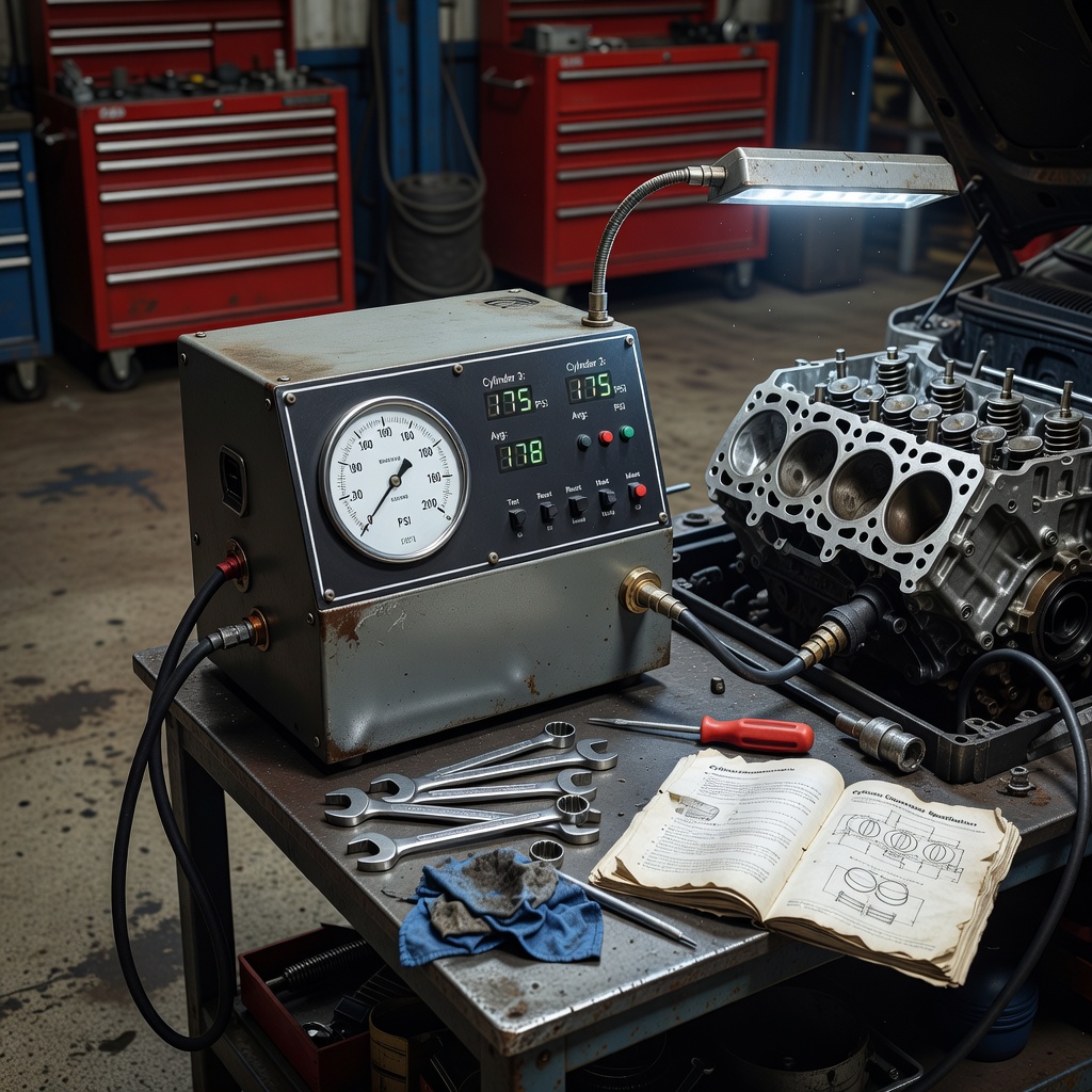 Engine Compression Tester Kit